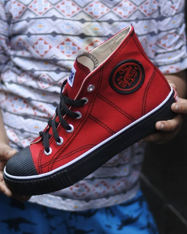 sepatu warrior classic hc merah hitam ykraya.com 1 f