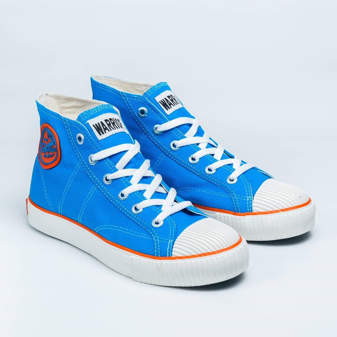 Sepatu Warrior Classic HC Biru Turkish - Sepatu Warrior